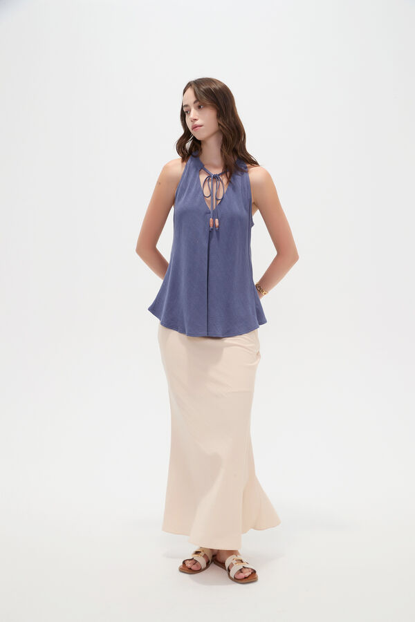 MUSCULOSA ZIREL 70809 AZUL GRISACEO image number null