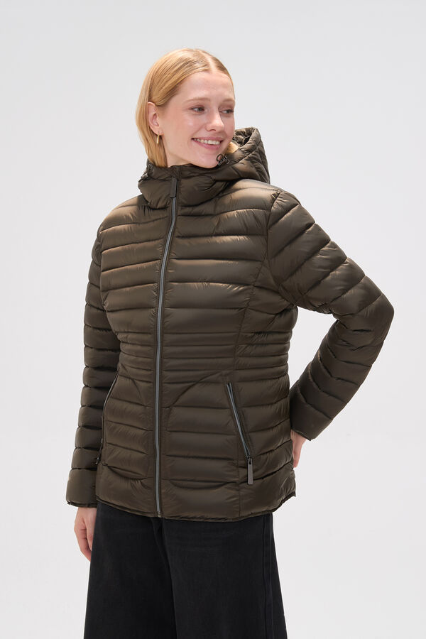 CAMPERA CORELI VERDE OLIVA OSCURO image number null