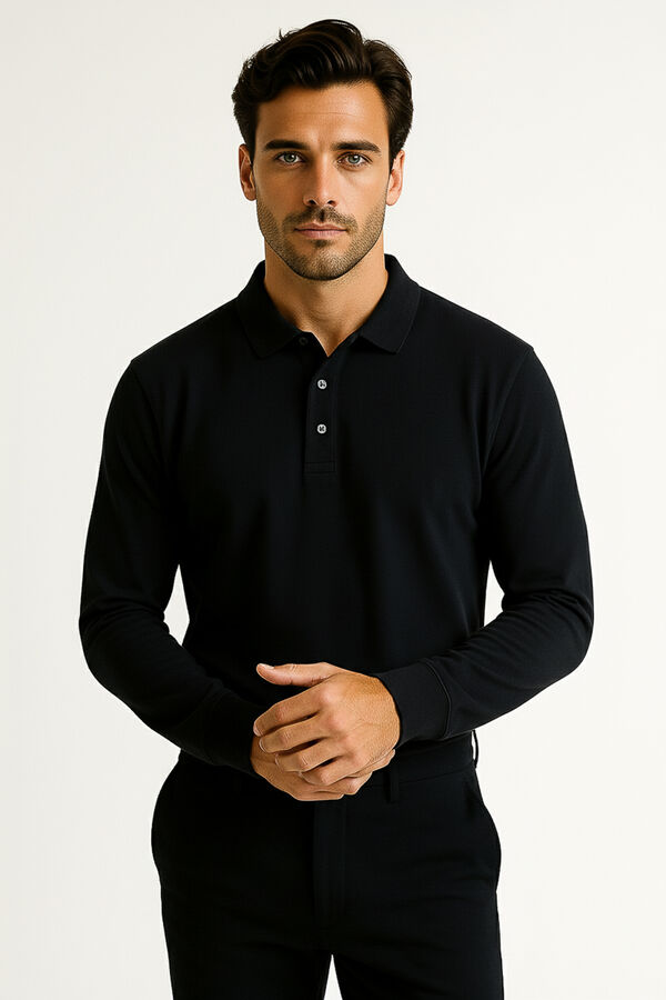 REMERA FREDRIK NEGRO image number null