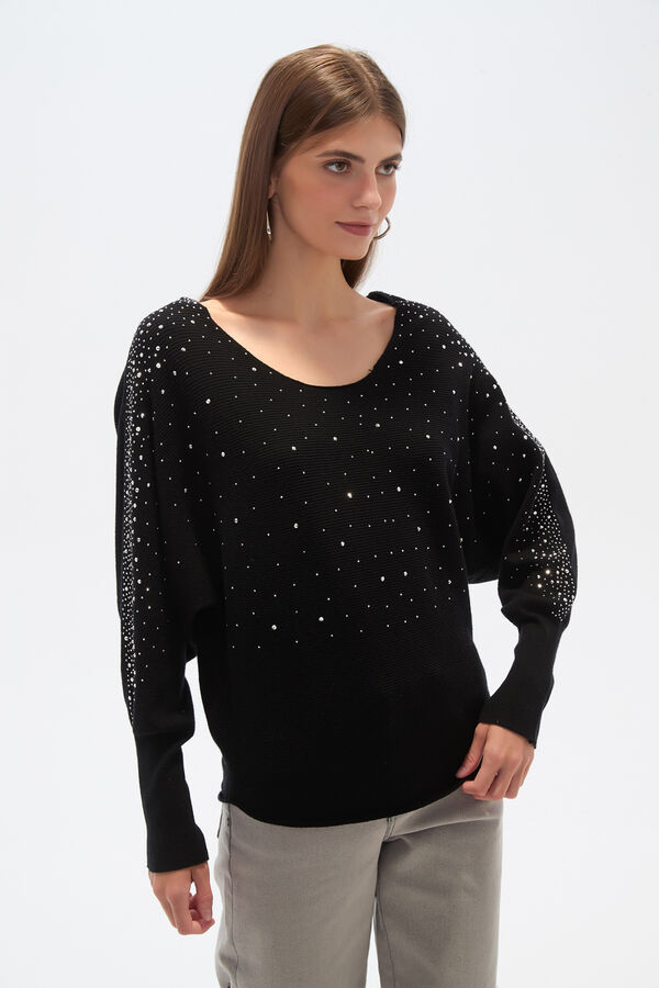 SWEATER BALADEL NEGRO image number null