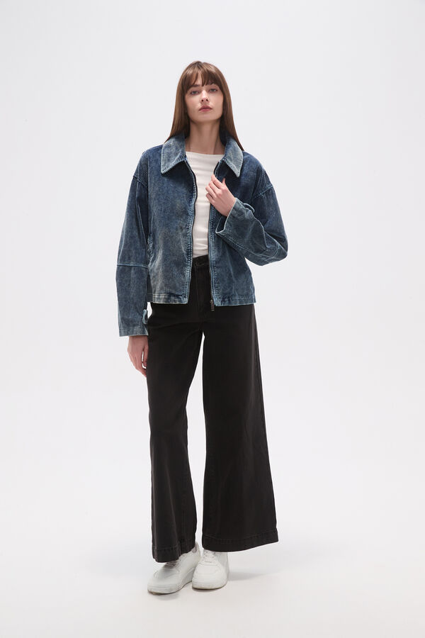 CAMPERA CANDE AZUL GRISACEO image number null