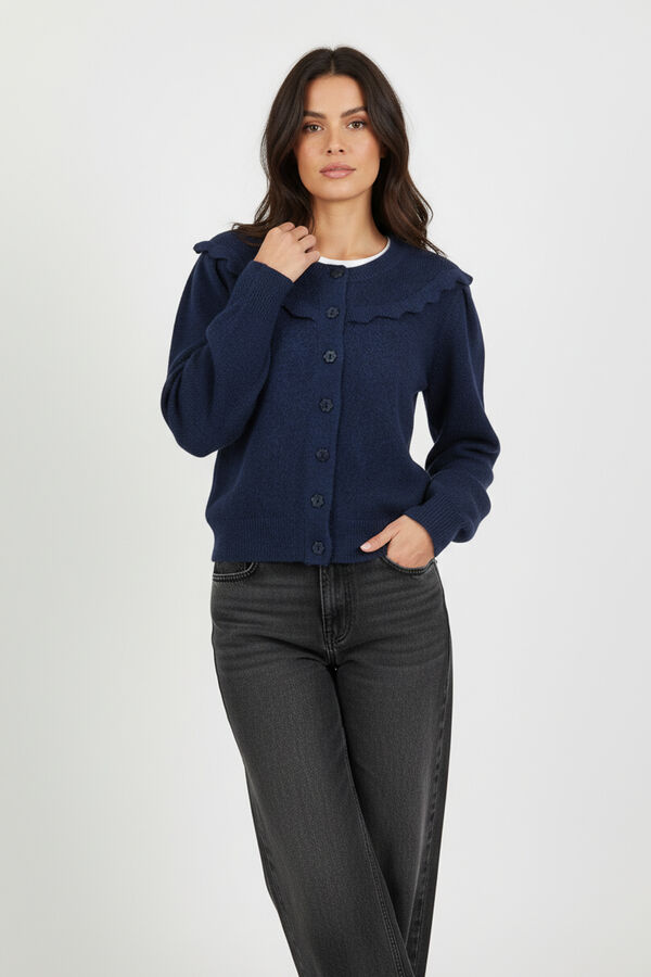 CARDIGAN JALANE AZUL MARINO image number null
