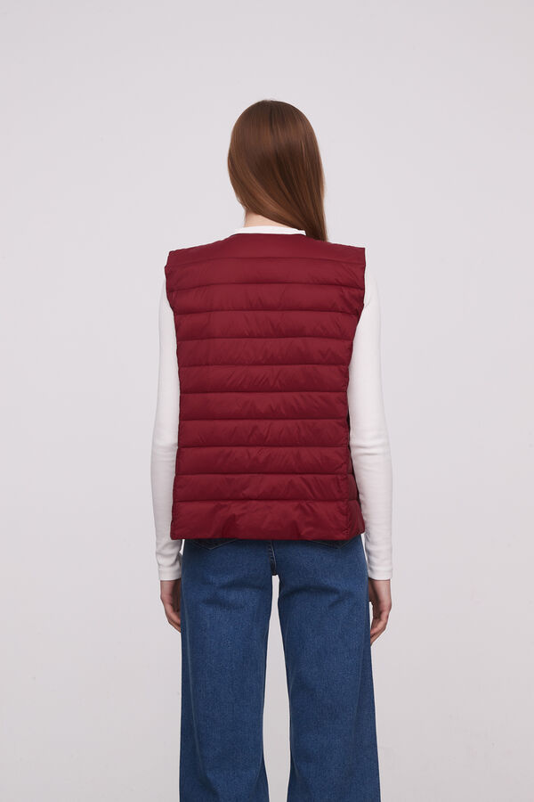 CHALECO BUJIN BORDEAUX
