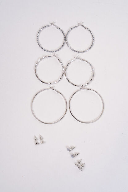 Aros Seto PLATEADO image number null