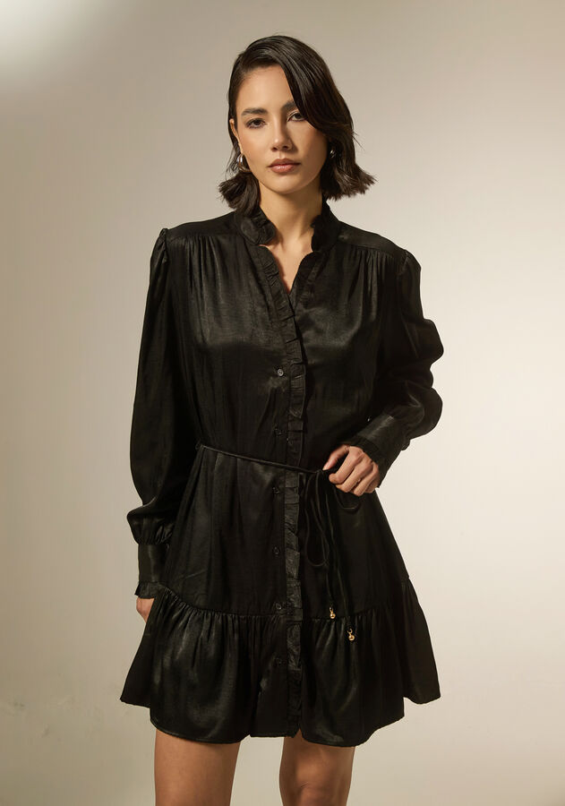 VESTIDO GORATH NEGRO image number null