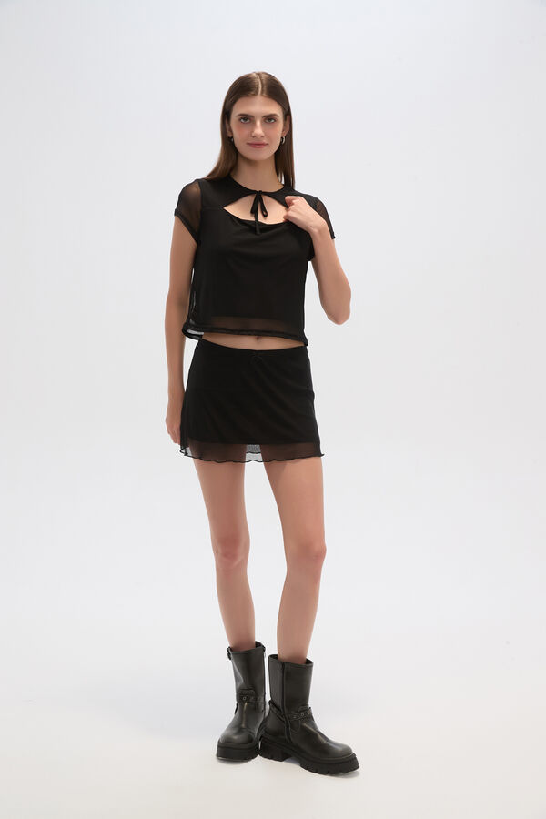 FALDA RUMENI NEGRO image number null