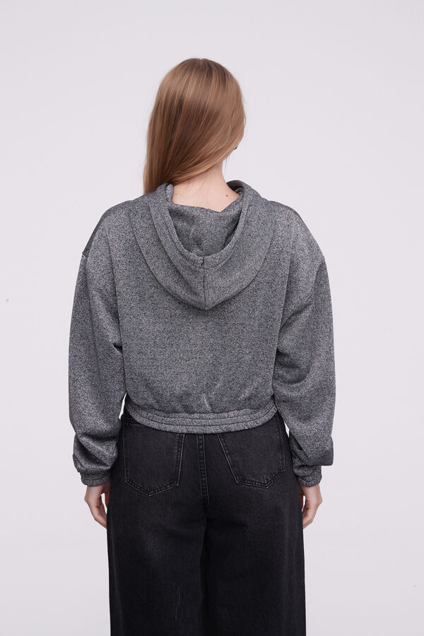 SUDADERA BATIN GRIS OSCURO image number null