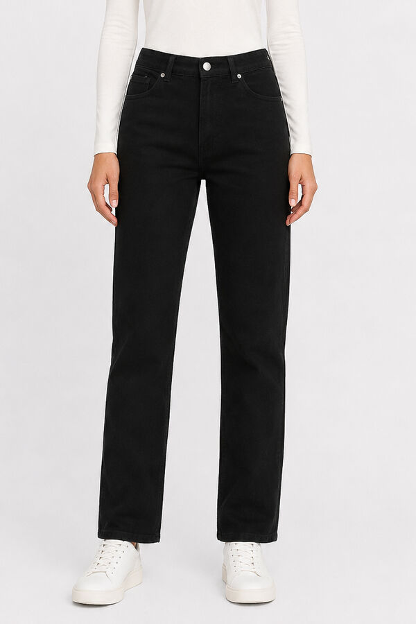 PANTALON JEANIU 70607 NEGRO image number null