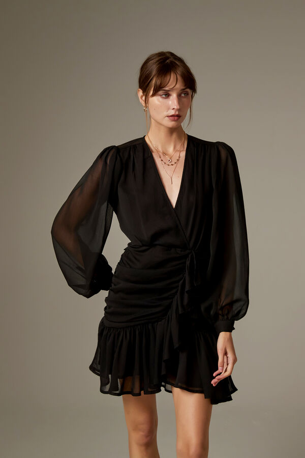 VESTIDO BUSINA 70607 NEGRO image number null
