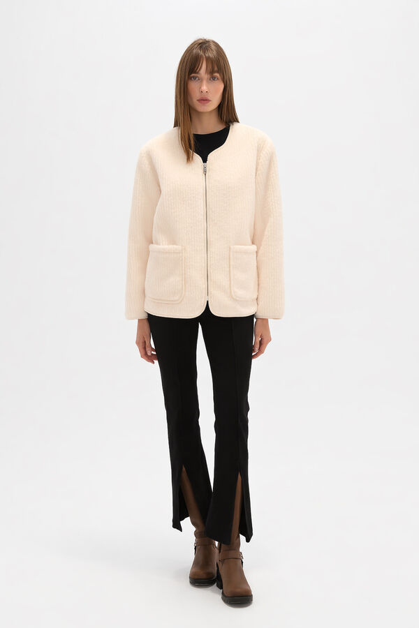 CHAQUETA CLEMEN CRUDO / NATURAL image number null