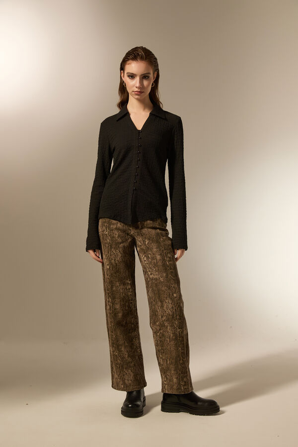 CAMISA HESME NEGRO image number null