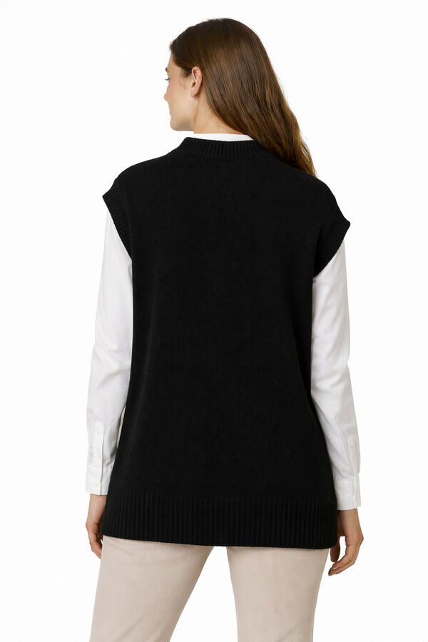 CHALECO RELORA NEGRO image number null