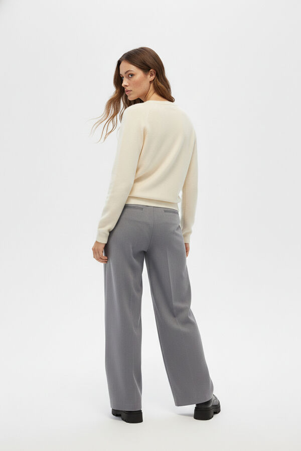 CARDIGAN SHAMER CRUDO / NATURAL image number null