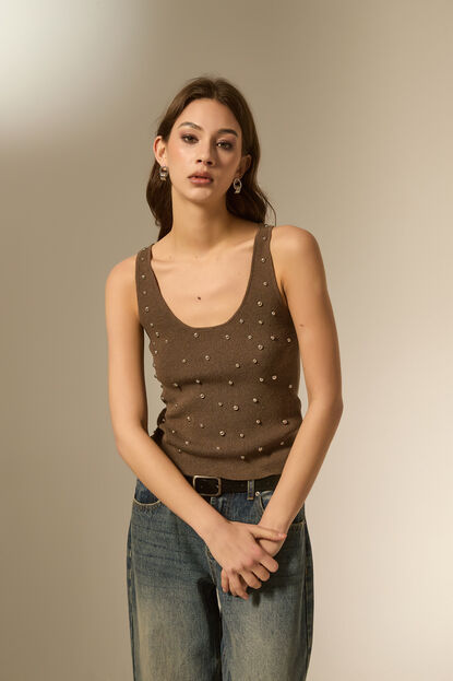 MUSCULOSA SURAT TAUPE / MINK / VISON image number null