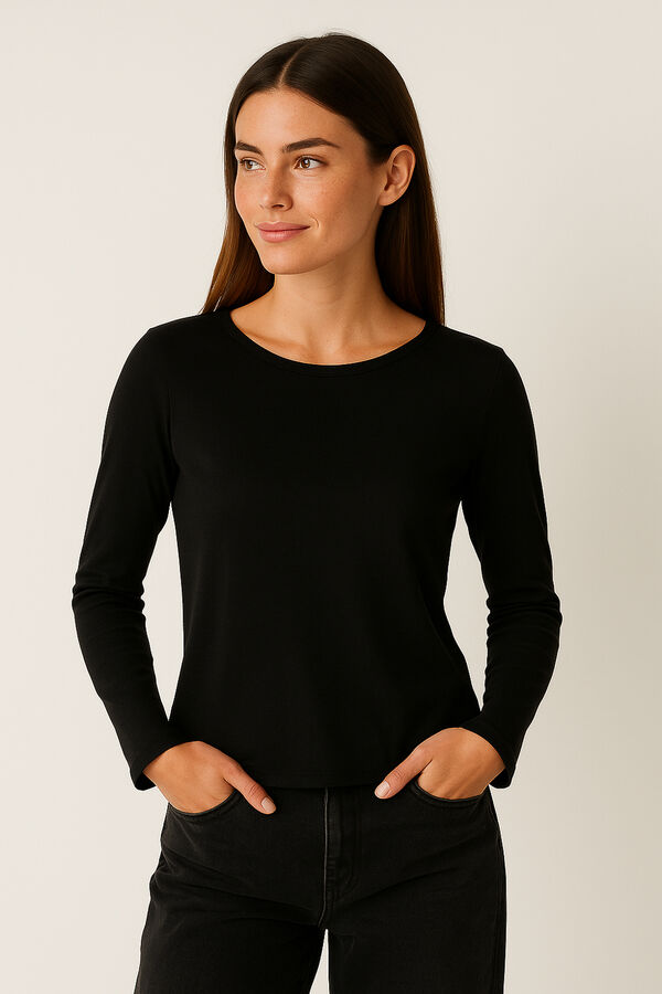 REMERA SIDRANA NEGRO image number null