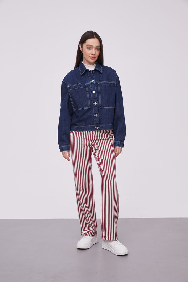 CAMPERA TEINA AZUL INDIGO image number null