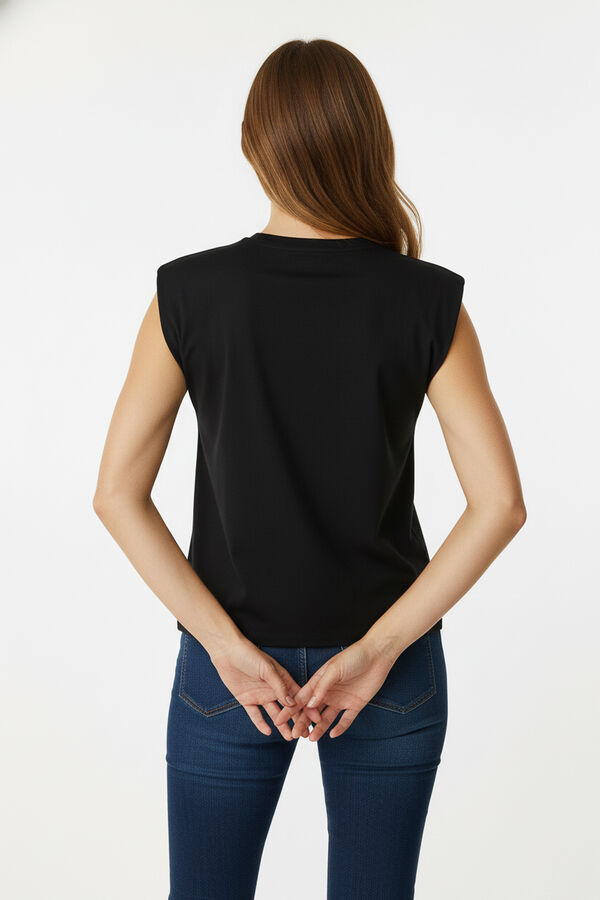 REMERA ALISMO NEGRO image number null