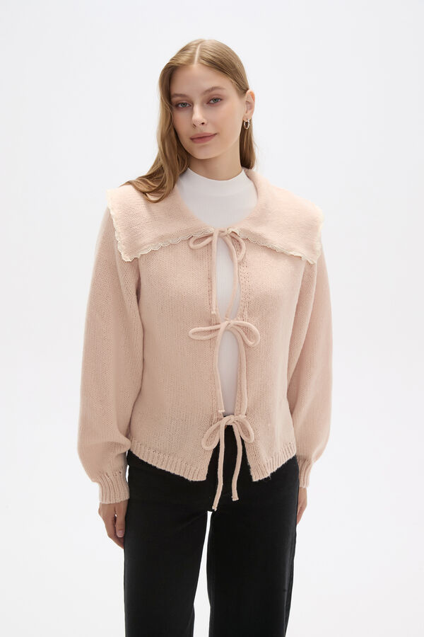 SACO PORTILLO BEIGE MELANGE image number null