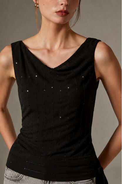BLUSA TERAI 70809 NEGRO image number null