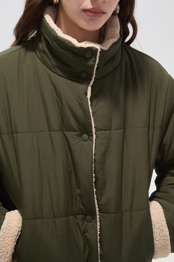 CAMPERA LUENA VERDE OLIVA OSCURO image number null