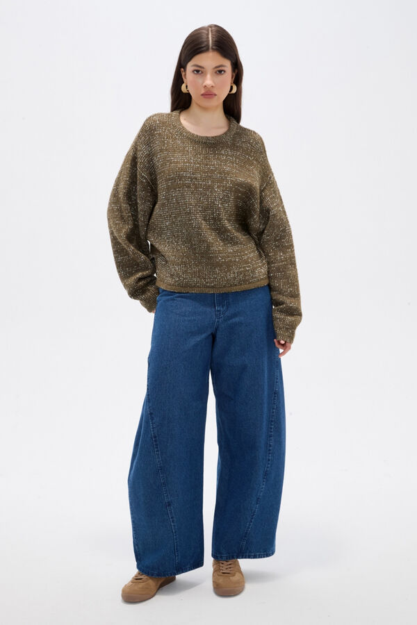 SWEATER RAMIN VERDE OLIVA OSCURO image number null