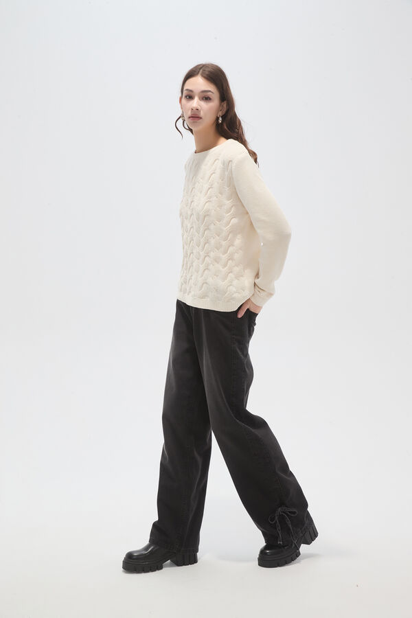 SWEATER RORI 70607 CRUDO / NATURAL image number null