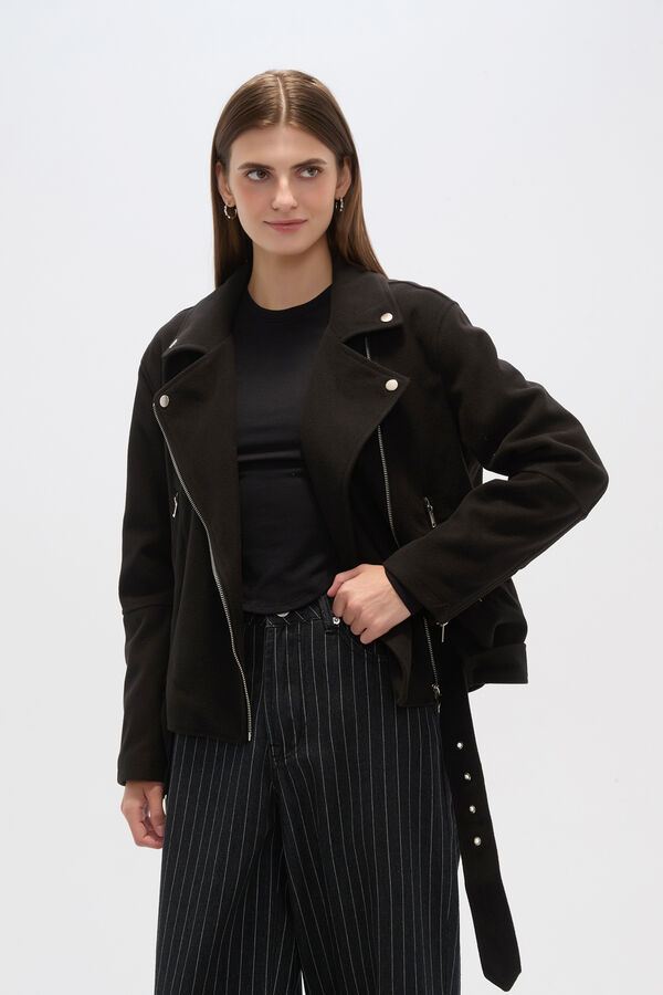 CHAQUETA ANCA NEGRO image number null