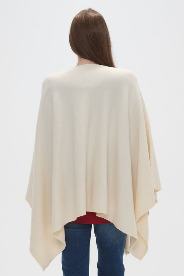 PONCHO SYLVA CRUDO / NATURAL image number null