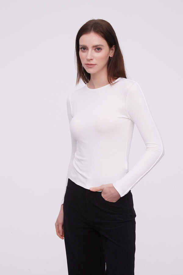 REMERA FRENESIS MARFIL  / OFF WHITE image number null