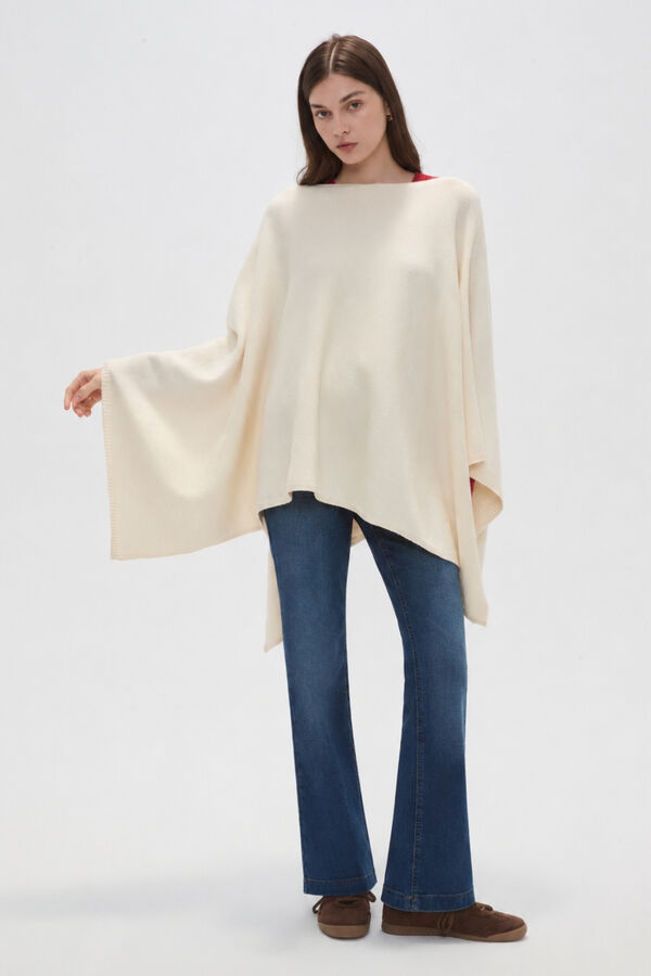 PONCHO SYLVA CRUDO / NATURAL image number null