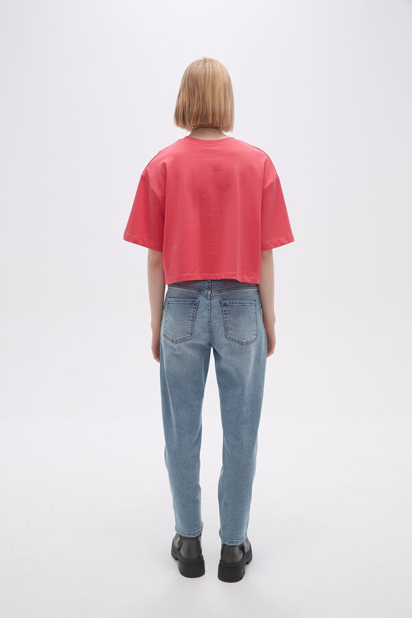PANTALON JEANIU AZUL GRISACEO image number null