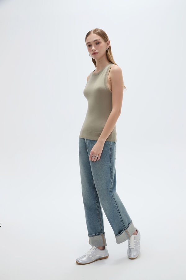 MUSCULOSA SIGO 70607 VERDE GRISACEO image number null