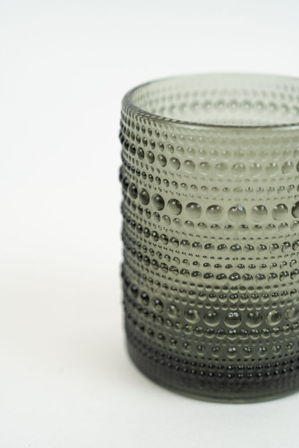 Vaso Mandalay Bajo GRIS image number null