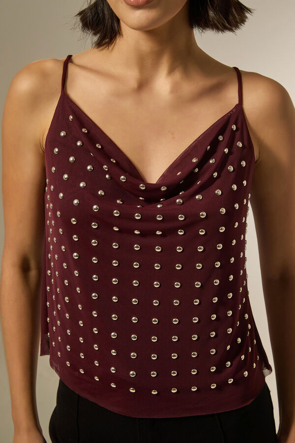 MUSCULOSA KALISTA CEREZA OSCURO image number null