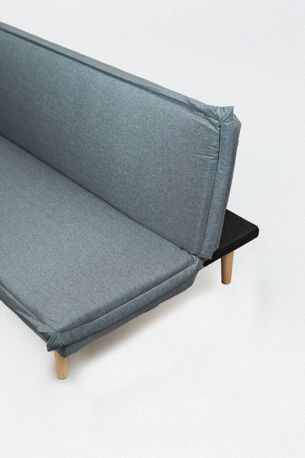 Sofá Cama Click Clack, 2 Cuerpos Nero GRIS OSCURO image number null