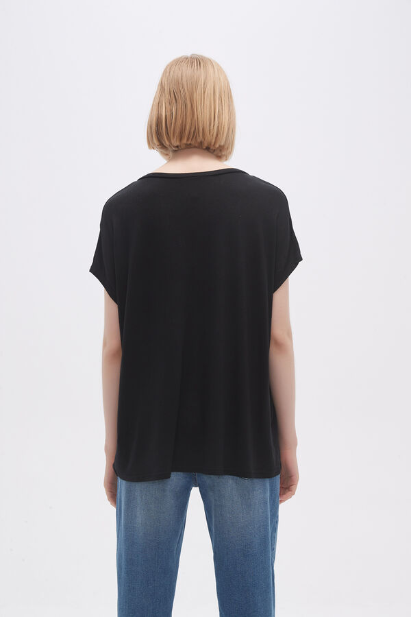 REMERA VENOM NEGRO image number null