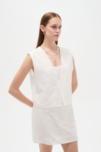 CHALECO AMALOA 70809 BLANCO image number null