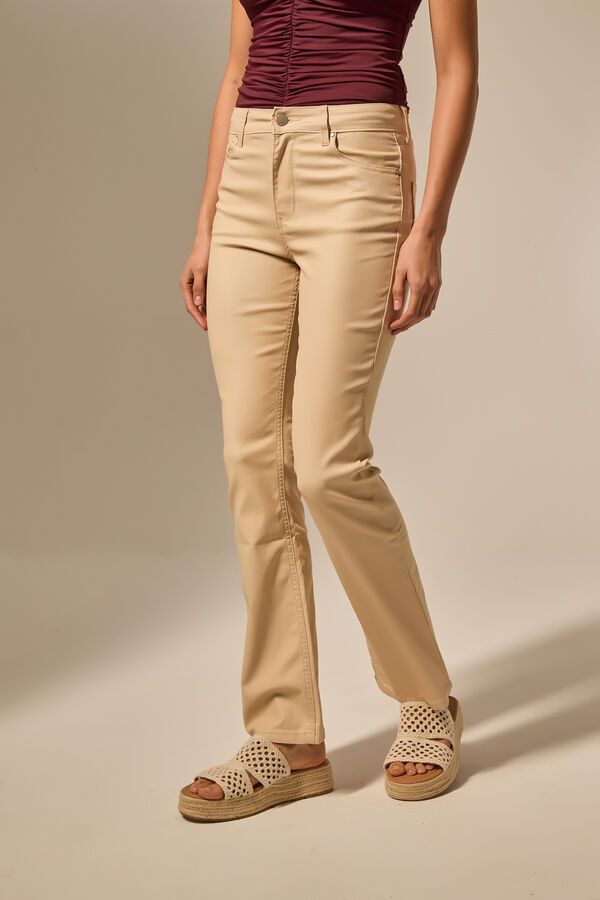 PANTALON FERFI BEIGE CLARO image number null
