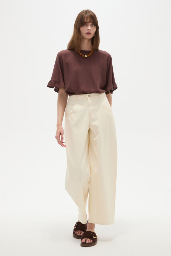 PANTALON GRAVA 70607 CRUDO / NATURAL image number null