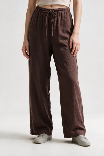 PANTALON OLIA 70809 CAFE image number null