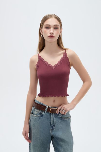 TOPS STUSSY 70809 MAGENTA image number null