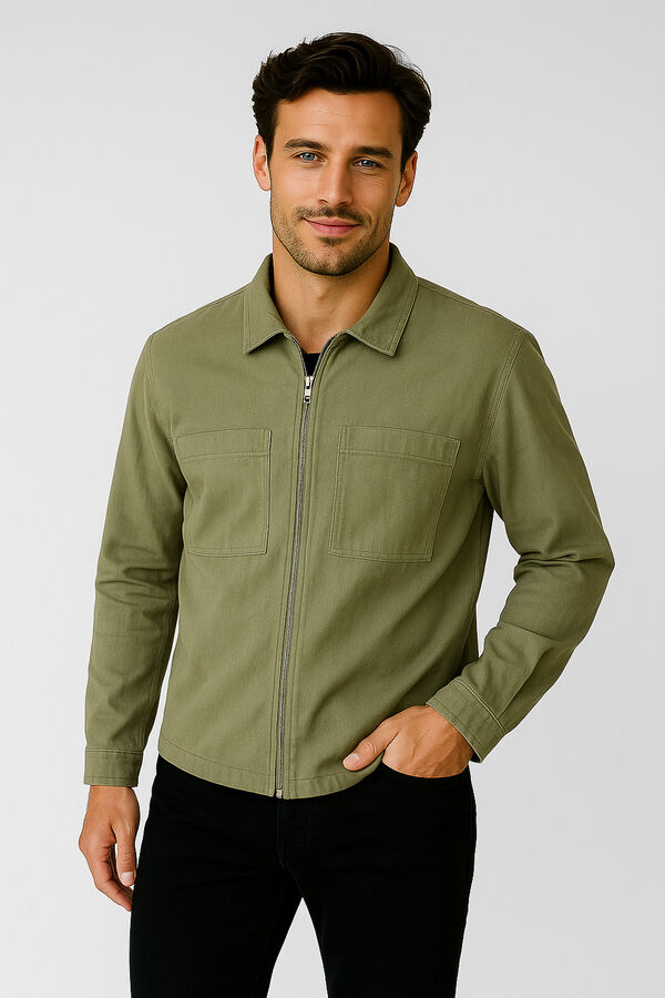 CAMPERA GALANA VERDE OLIVA image number null