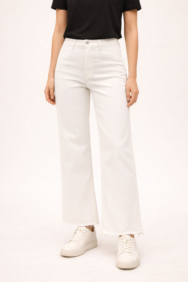 PANTALON BEATY MARFIL  / OFF WHITE image number null