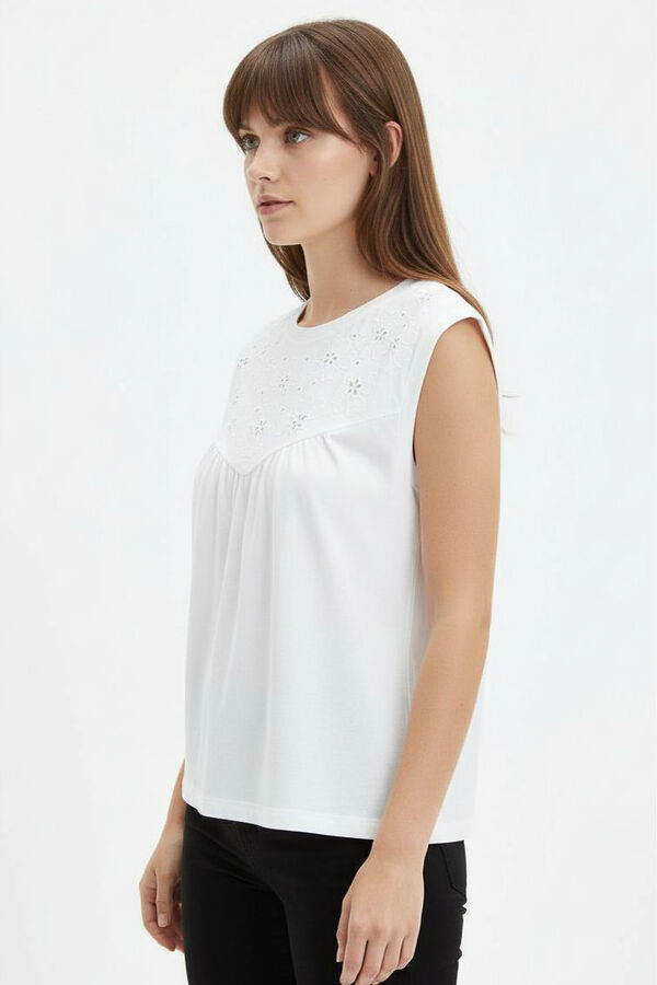 MUSCULOSA TUNESA 70809 BLANCO image number null