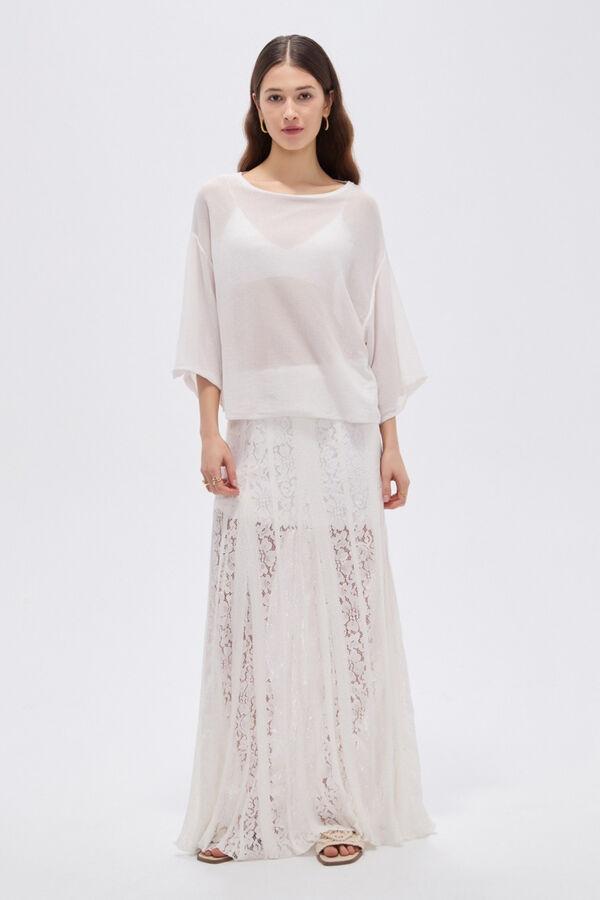 REMERA PARATY 70809 MARFIL  / OFF WHITE image number null