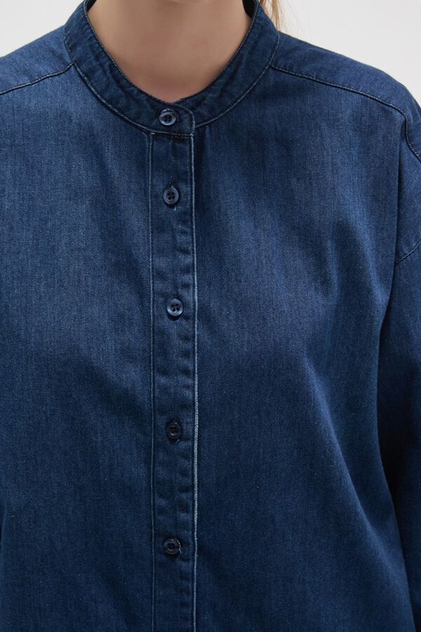 CAMISA TAREL AZUL INDIGO image number null