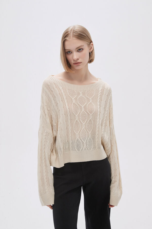 SWEATER VIENTO CRUDO / NATURAL image number null
