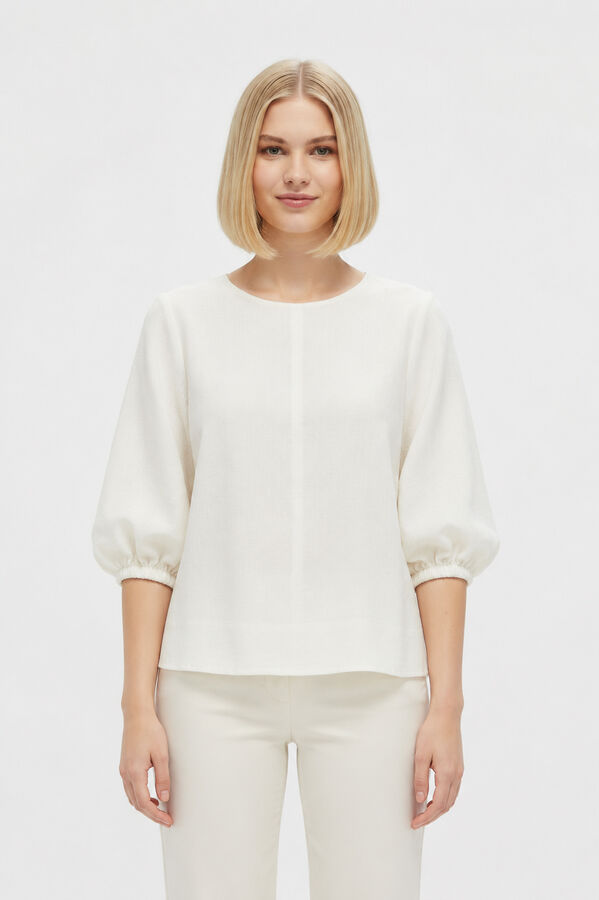 BLUSA RAISA 70607 ARENA MELANGE image number null