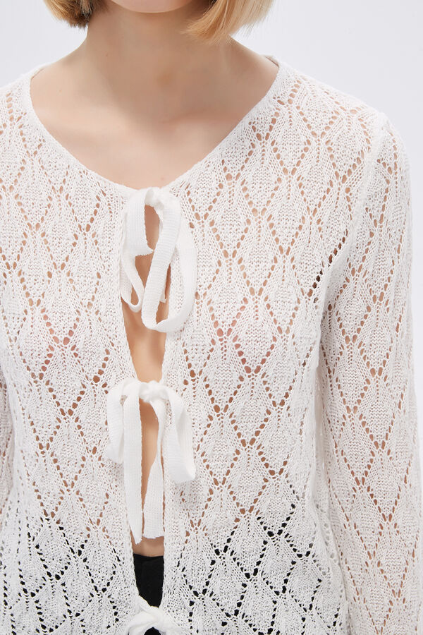 SACO KETI MARFIL  / OFF WHITE image number null