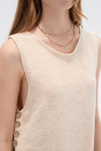 MUSCULOSA METRICAL 70809 CRUDO / NATURAL image number null